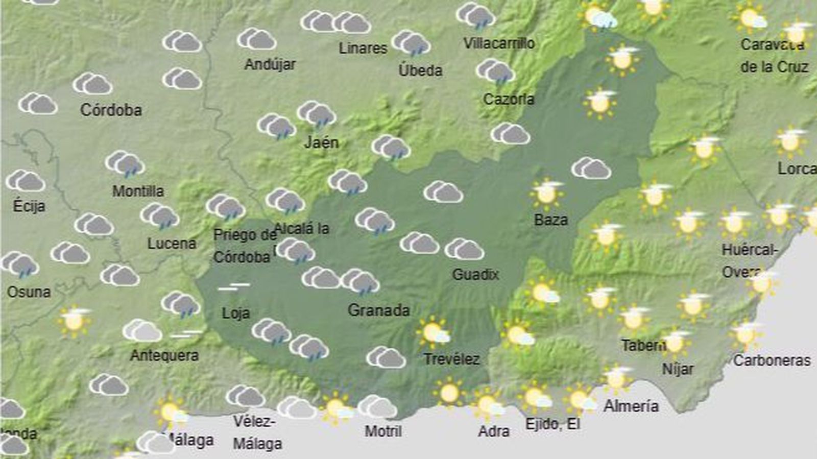 El Tiempo en Granada