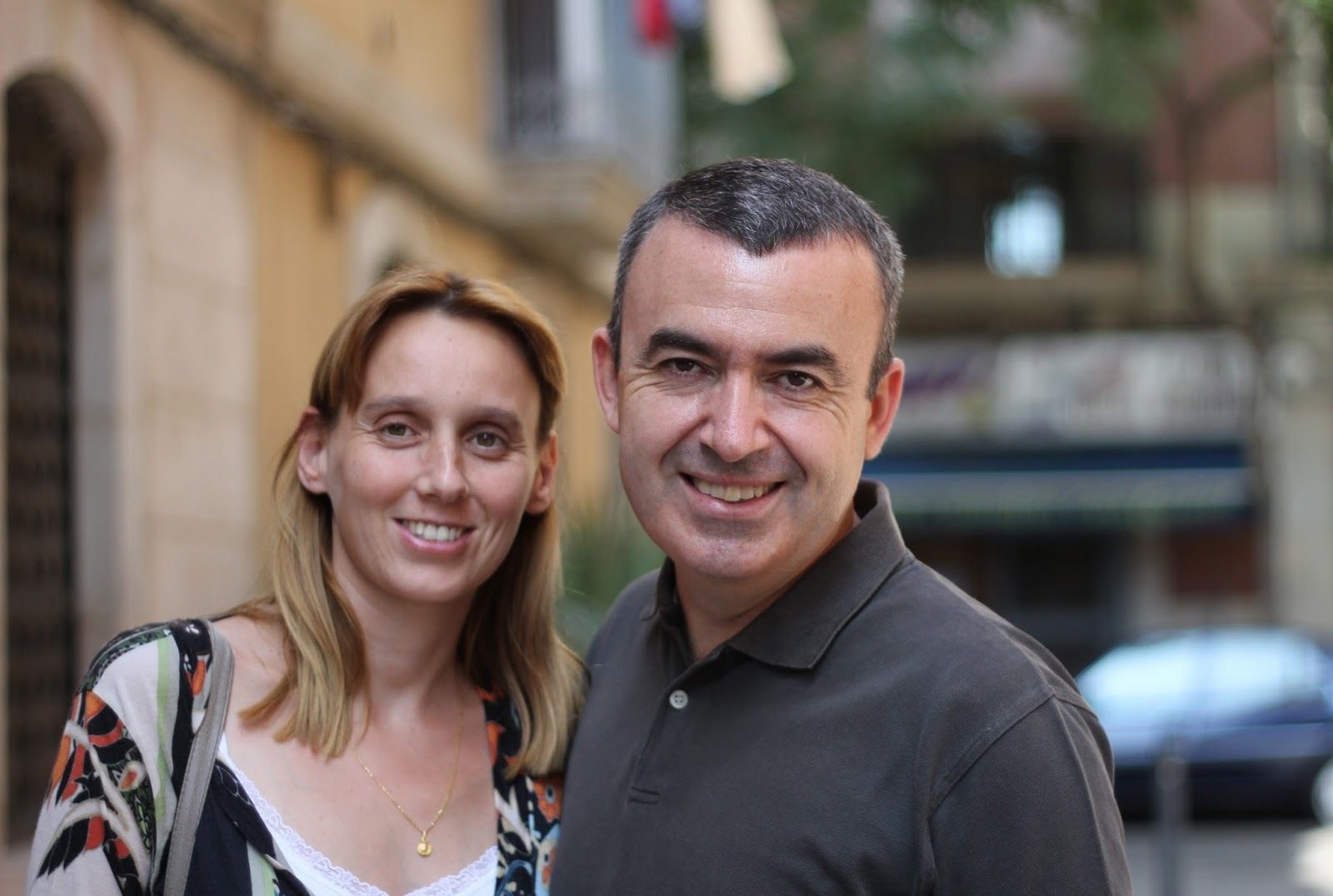 Lorenzo Silva y Noemí Trujillo, autores de "La forja de una rebelde"