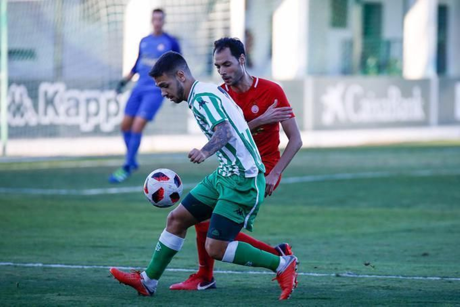 Un momento del Betis B-CD Utrera