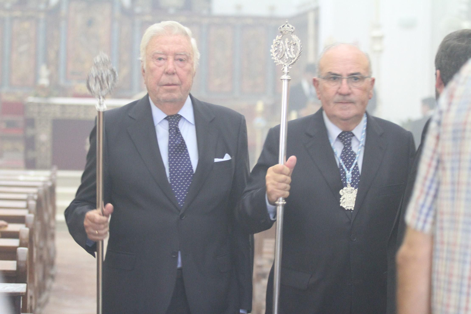 Procesión solemne de la Virgen de la Cinta.