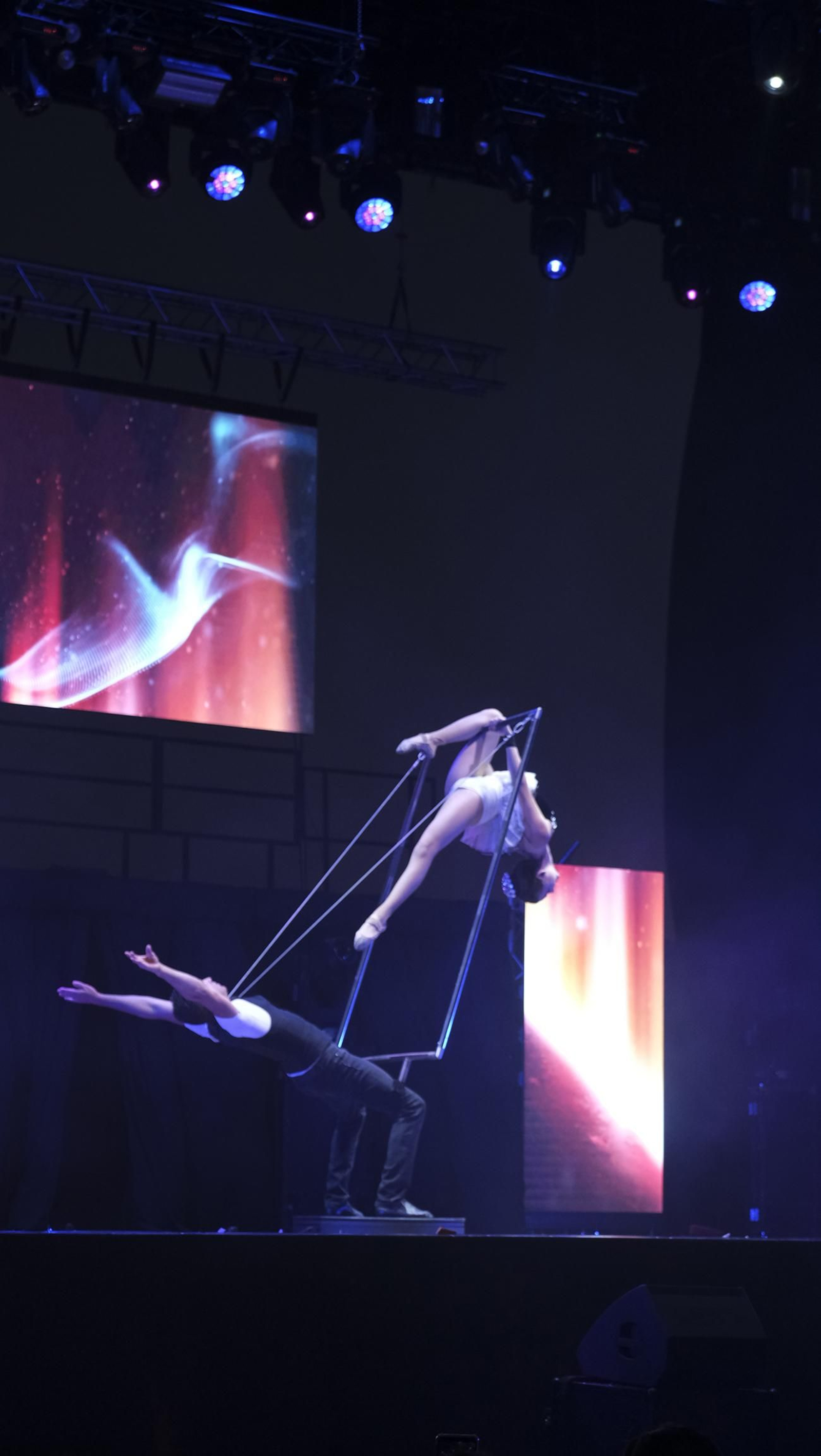 Imágenes del espectáculo 'The Talent' en la Gala XV Aniversario Diario de Almería