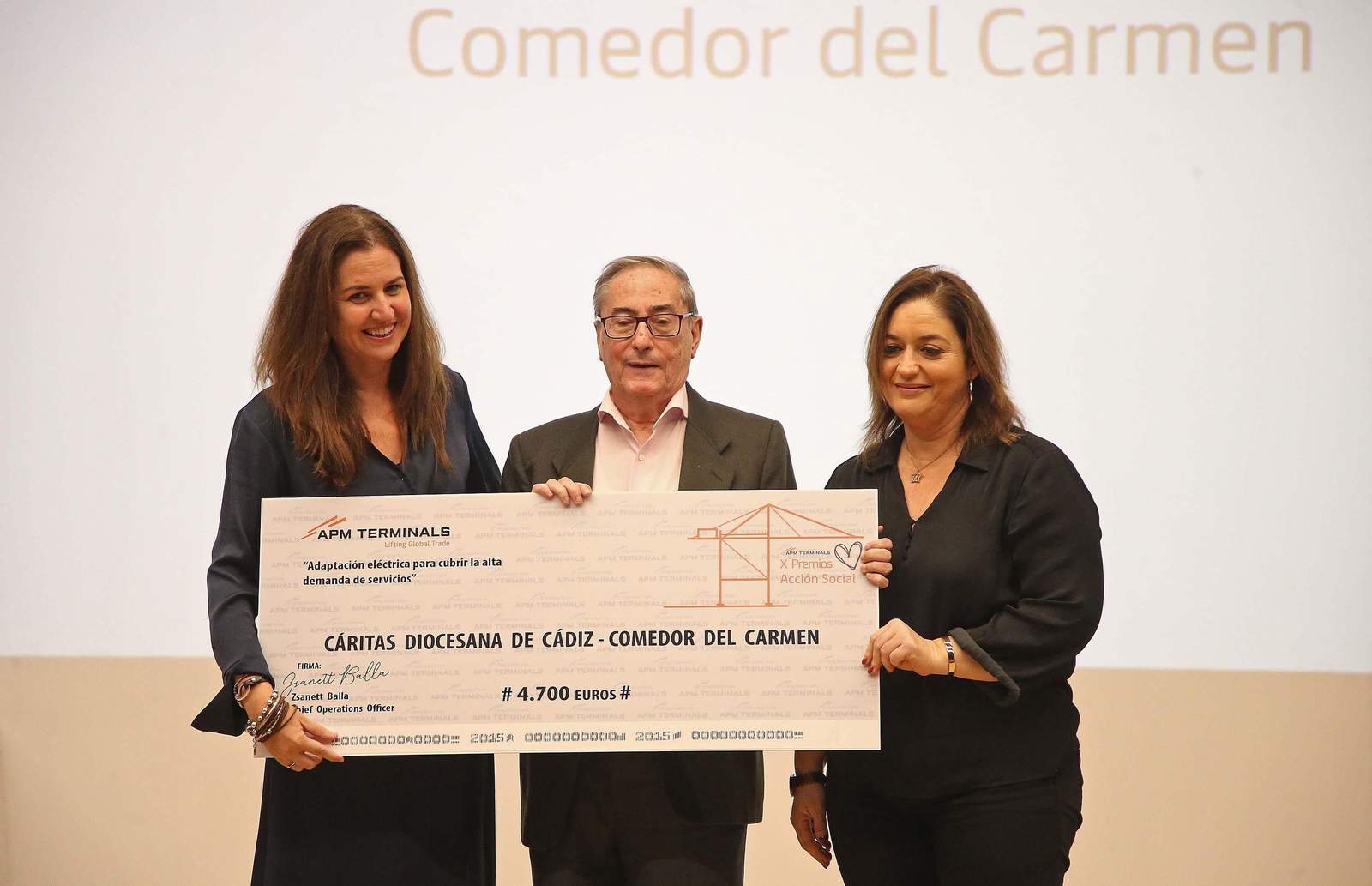 Fotos de los X Premios Acción Social de APM Terminals en Algeciras
