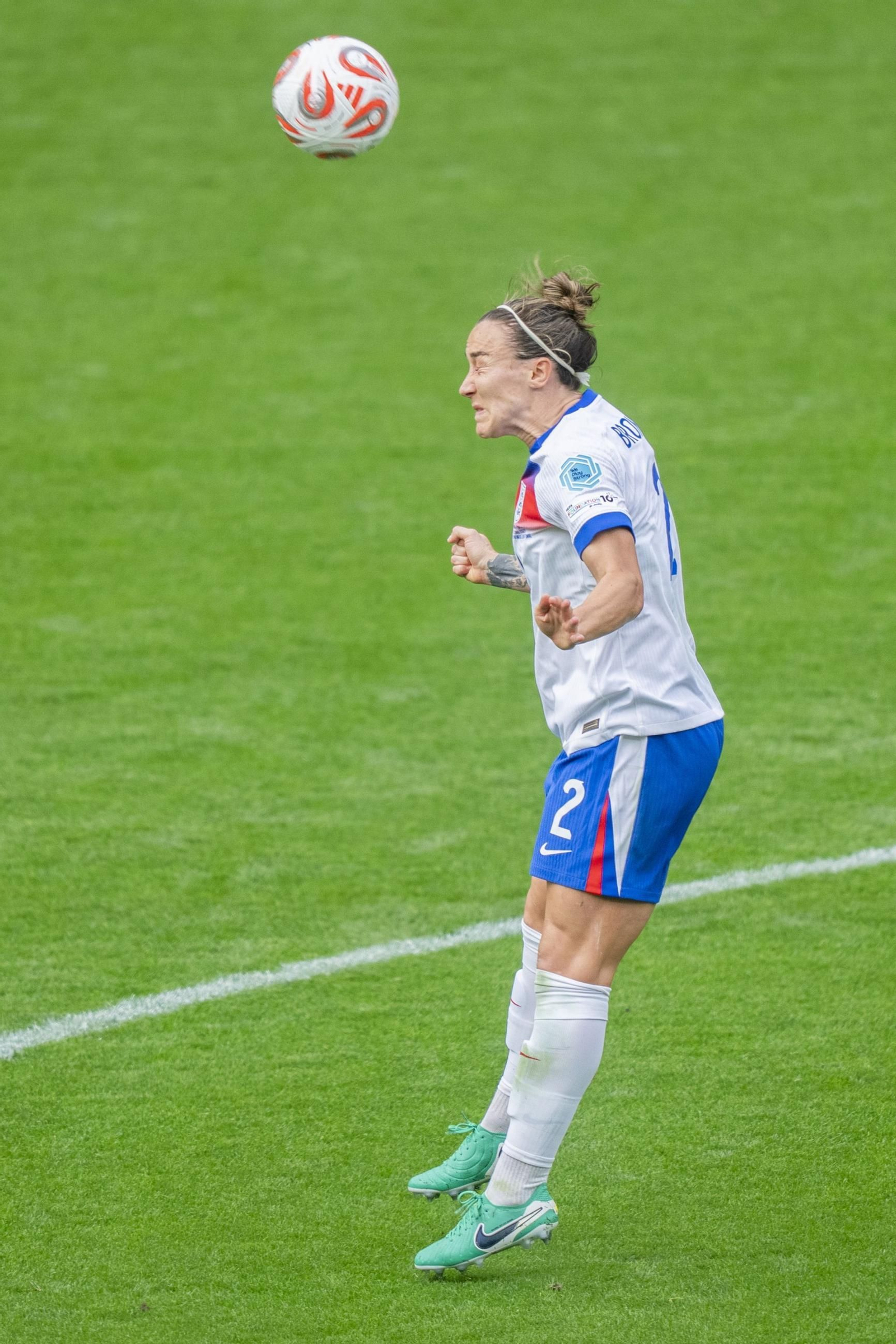 Las mejores imágenes de la final España - Inglaterra de la Eurocopa femenina