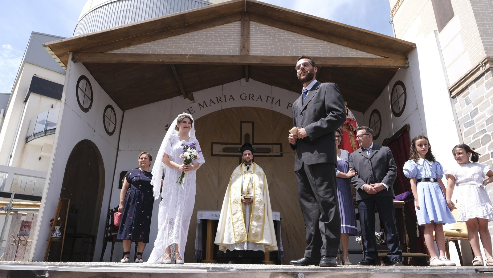 Imágenes de la recreación histórica Canteros y Caciques, en Macael