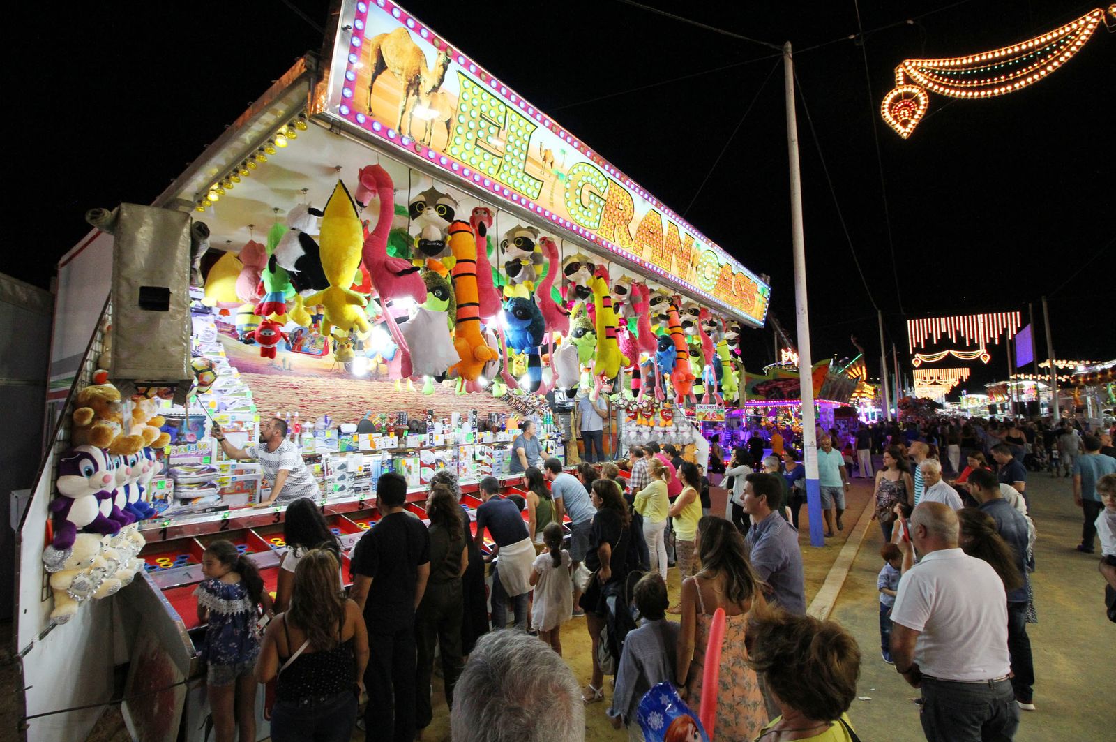 Imágenes de la inauguración oficial de las Fiestas Colombinas 2017.
