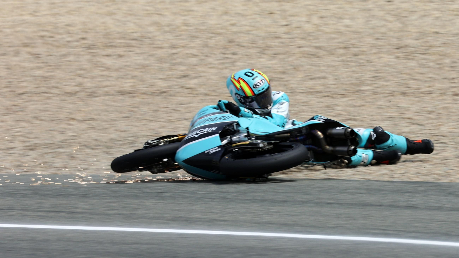 Imágenes de los entrenamientos de Moto3 del Viernes en Jerez
