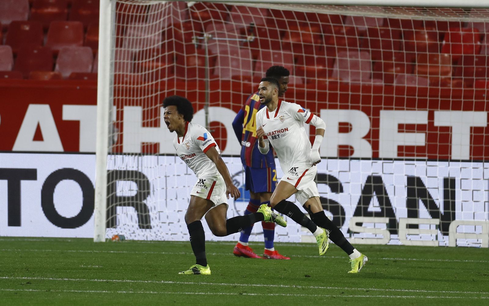 El Sevilla-Barcelona de Copa del Rey, en imágenes