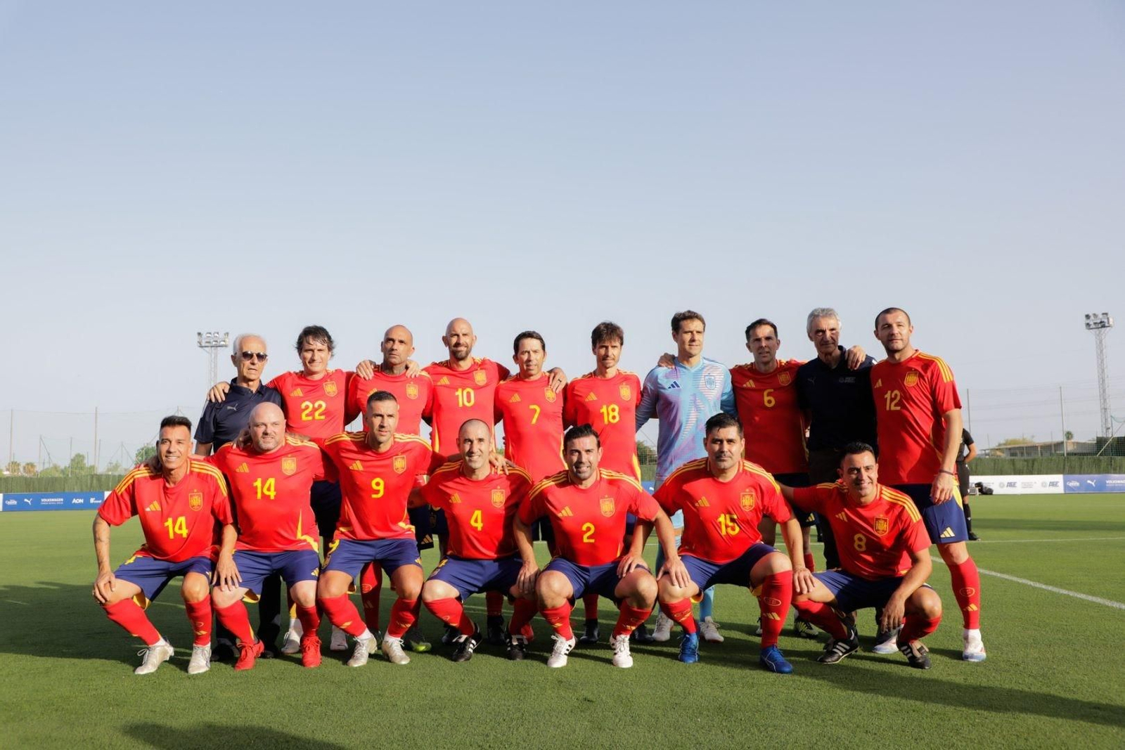 Leyendas e históricos en Marbella por una buena causa: Xavi, Marchena, Tamudo, Salva...