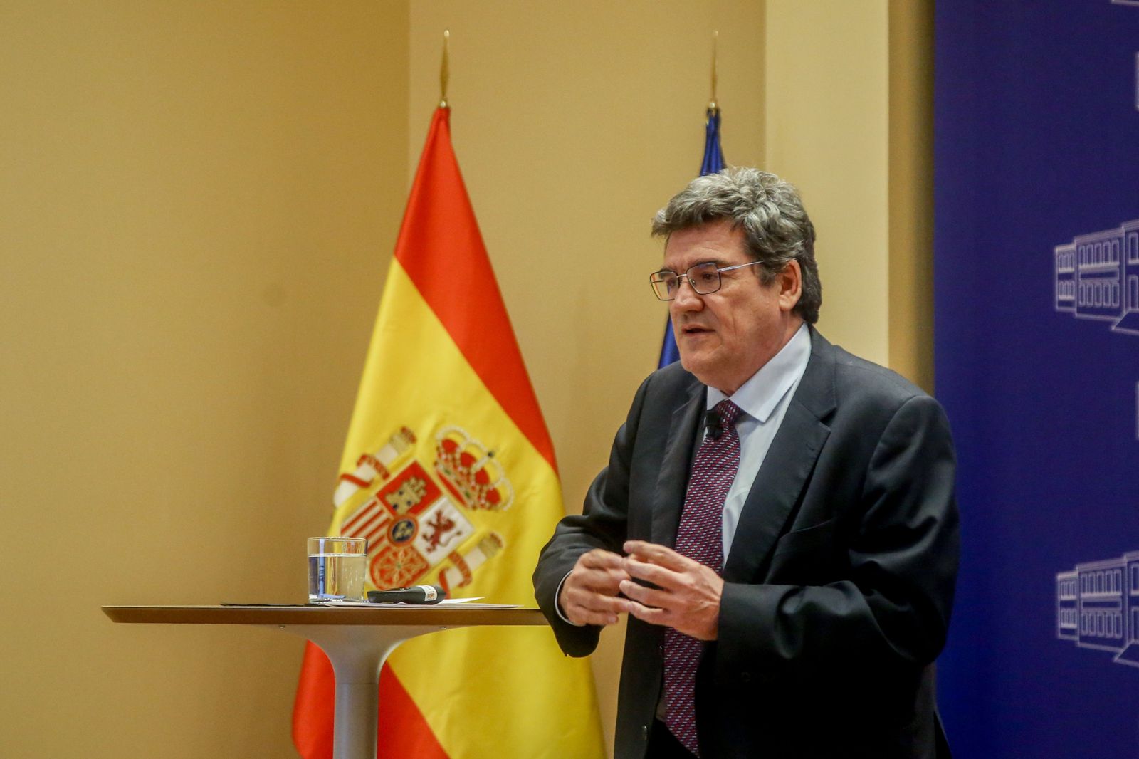 El ministro de Inclusión, Seguridad Social y Migraciones, José Luis Escrivá