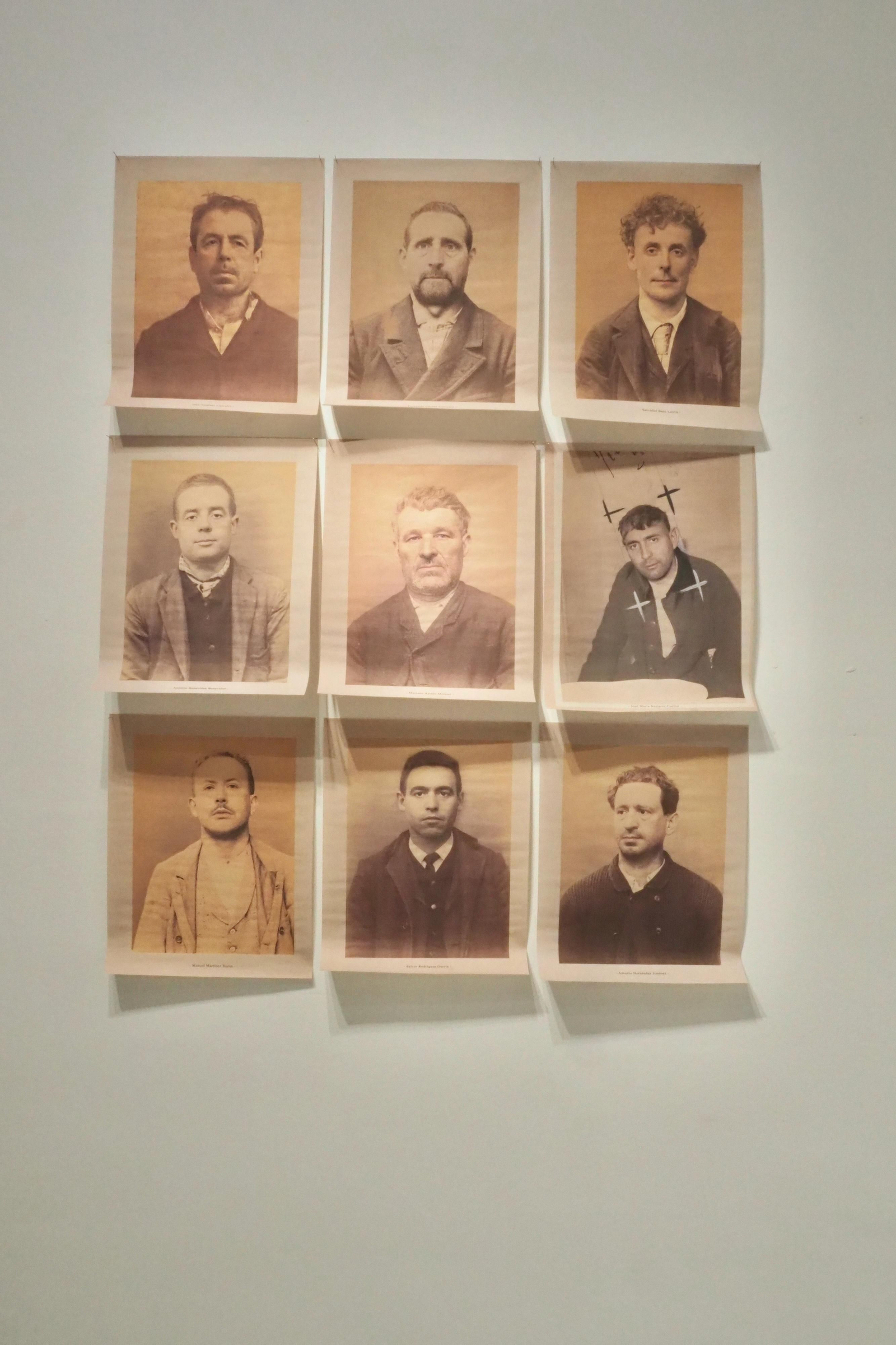 Imágenes generadas por IA de los asesinos de Lorca en la obra creada por Fernando Bayona. Imágenes generadas por IA de los asesinos de Lorca en la obra creada por Fernando Bayona.