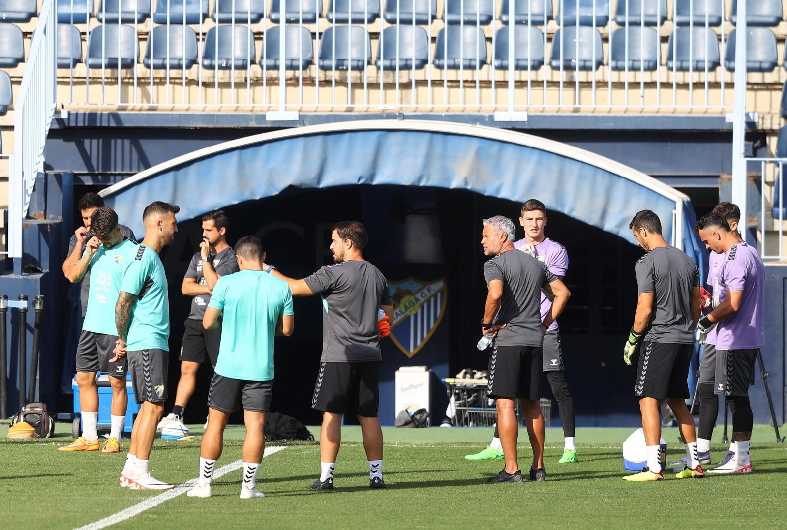 El paso de Sergio Pellicer por el Málaga CF, en fotos