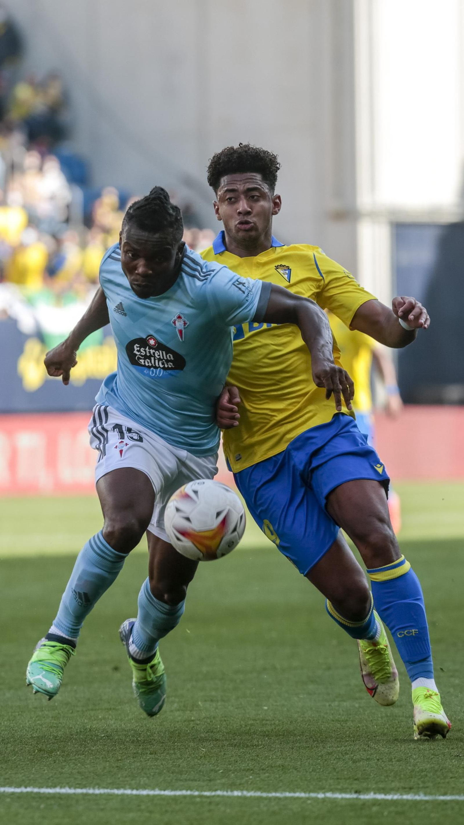 Las imágenes del partido entre el Cádiz y el Celta