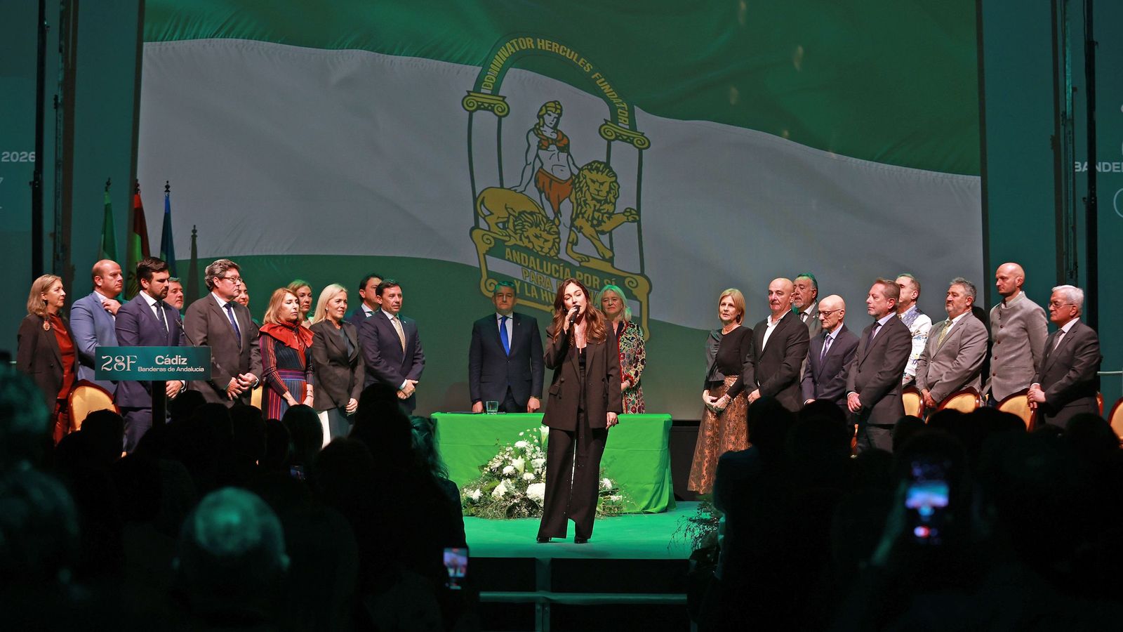 Imágenes de los premios Banderas de Andalucía de la Provincia de Cádiz en Jerez