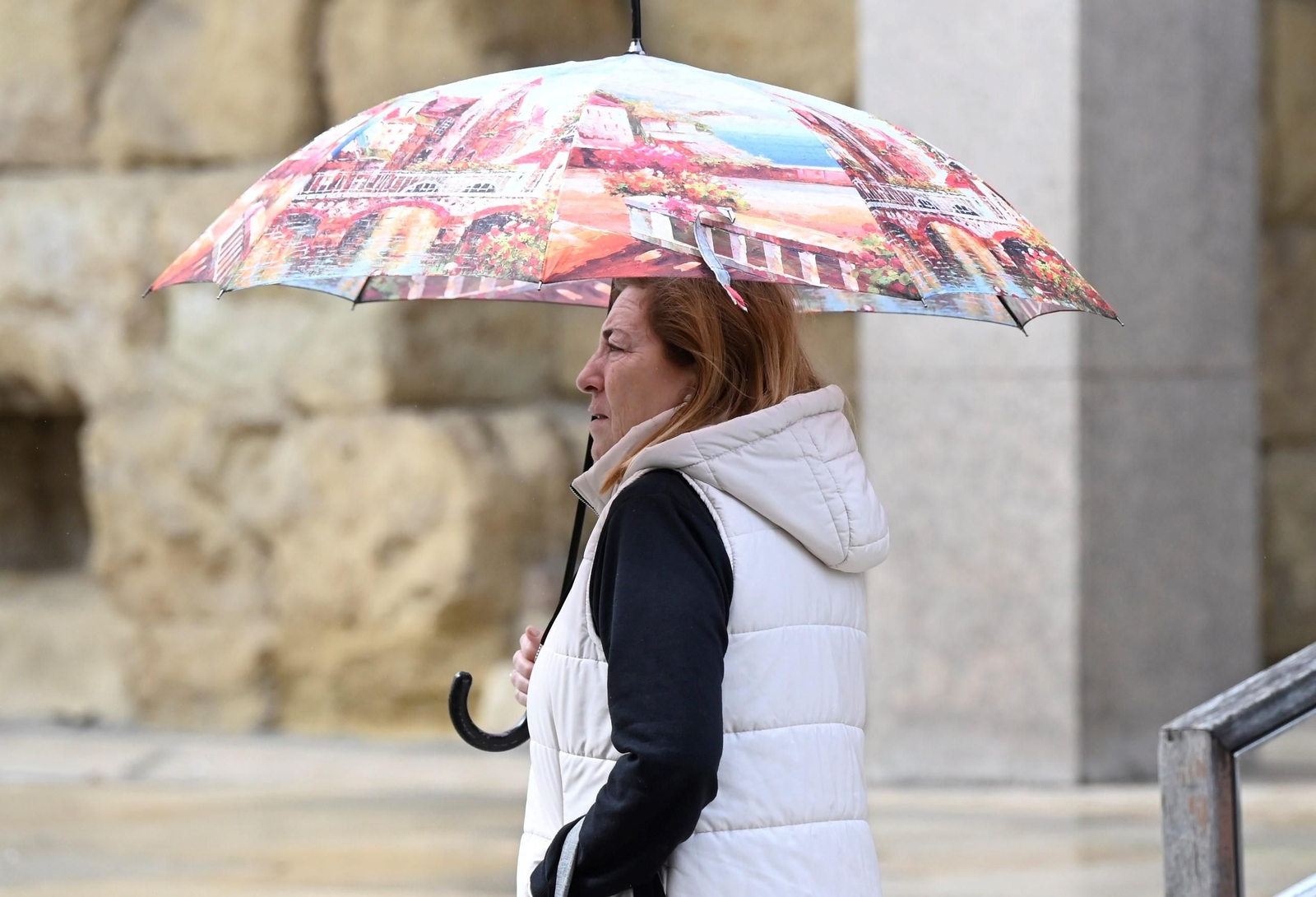 El paso por la borrasca Konrad por Córdoba, en imágenes