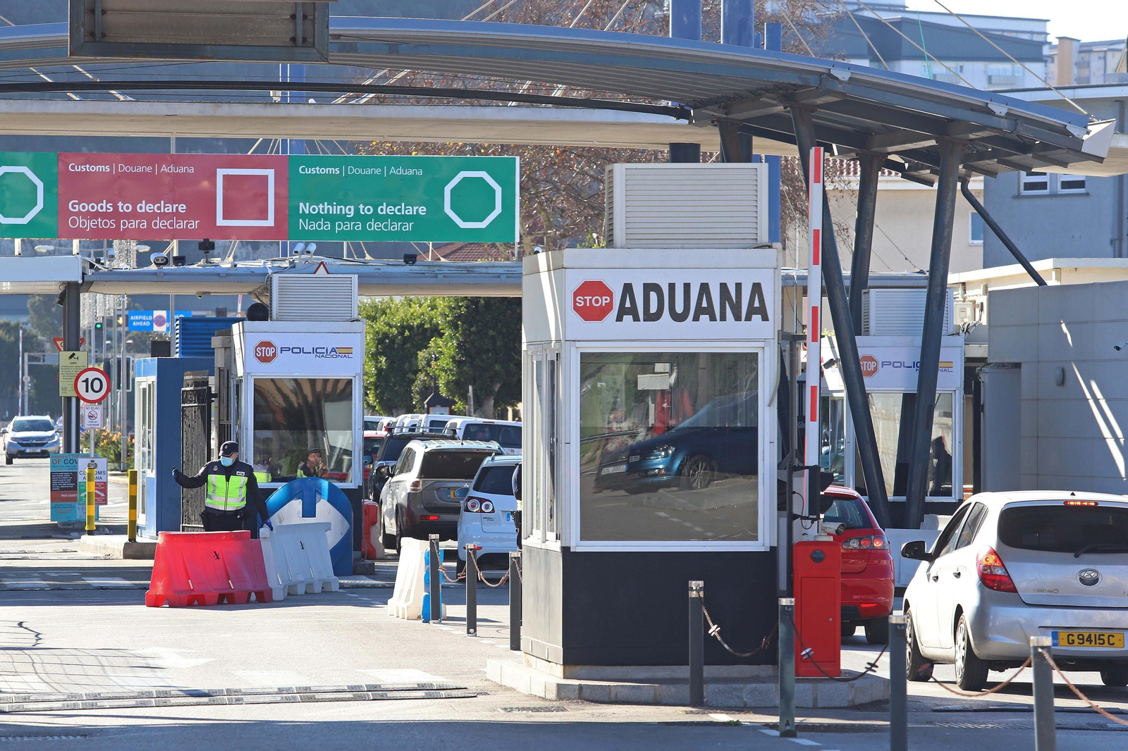 La Aduana de Gibraltar.