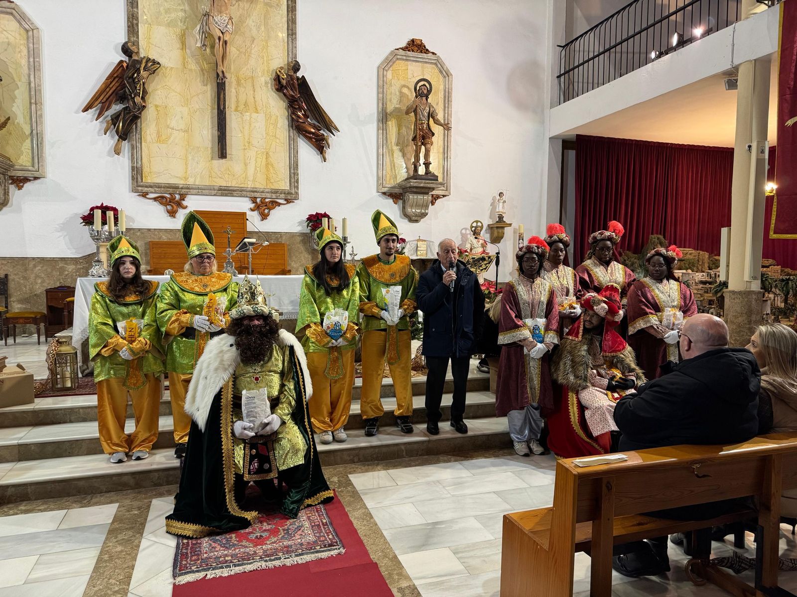 El éxito de la llegada de los Reyes Magos a Roquetas de Mar, en imágenes