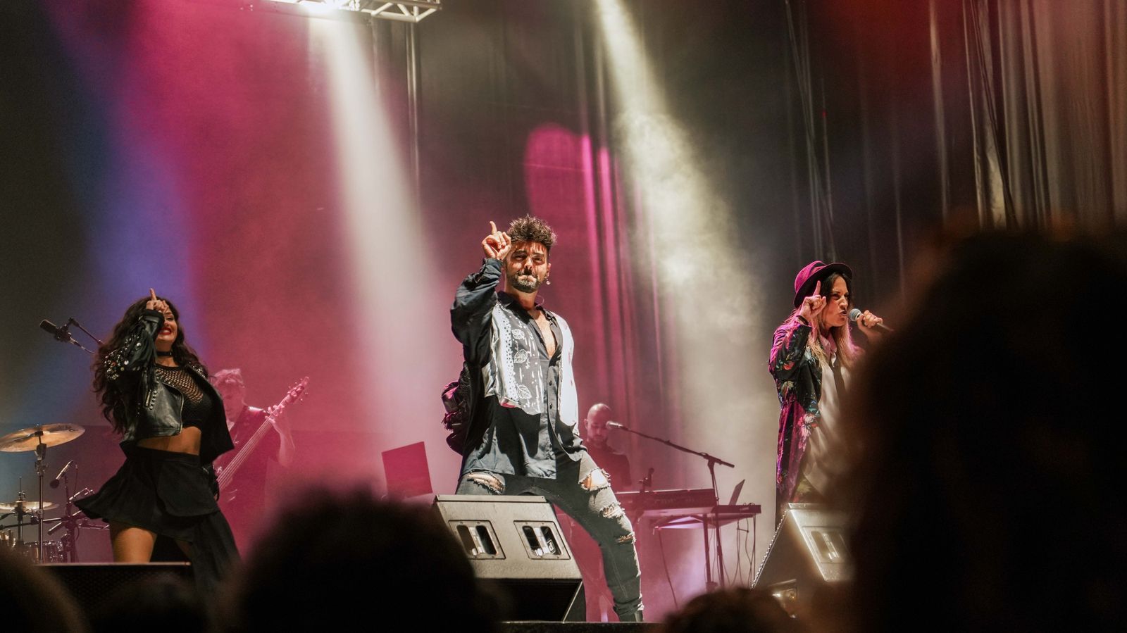 Mecano Experience, el gran tributo a la banda pop, triunfa en el Tío Pepe Festival