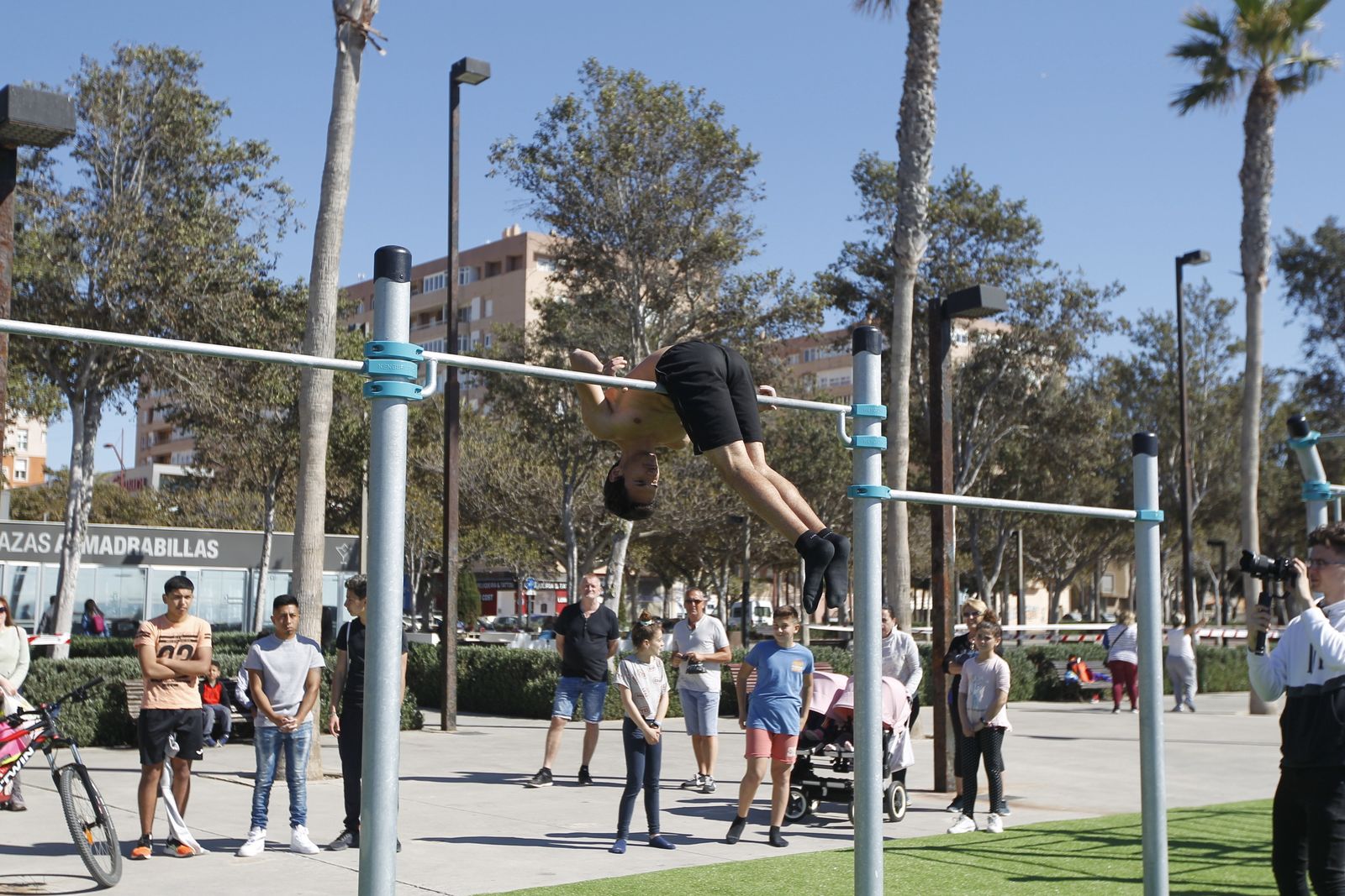 Fotogalería Pista de Calistenia. Parque de los Periodistas. Almería
