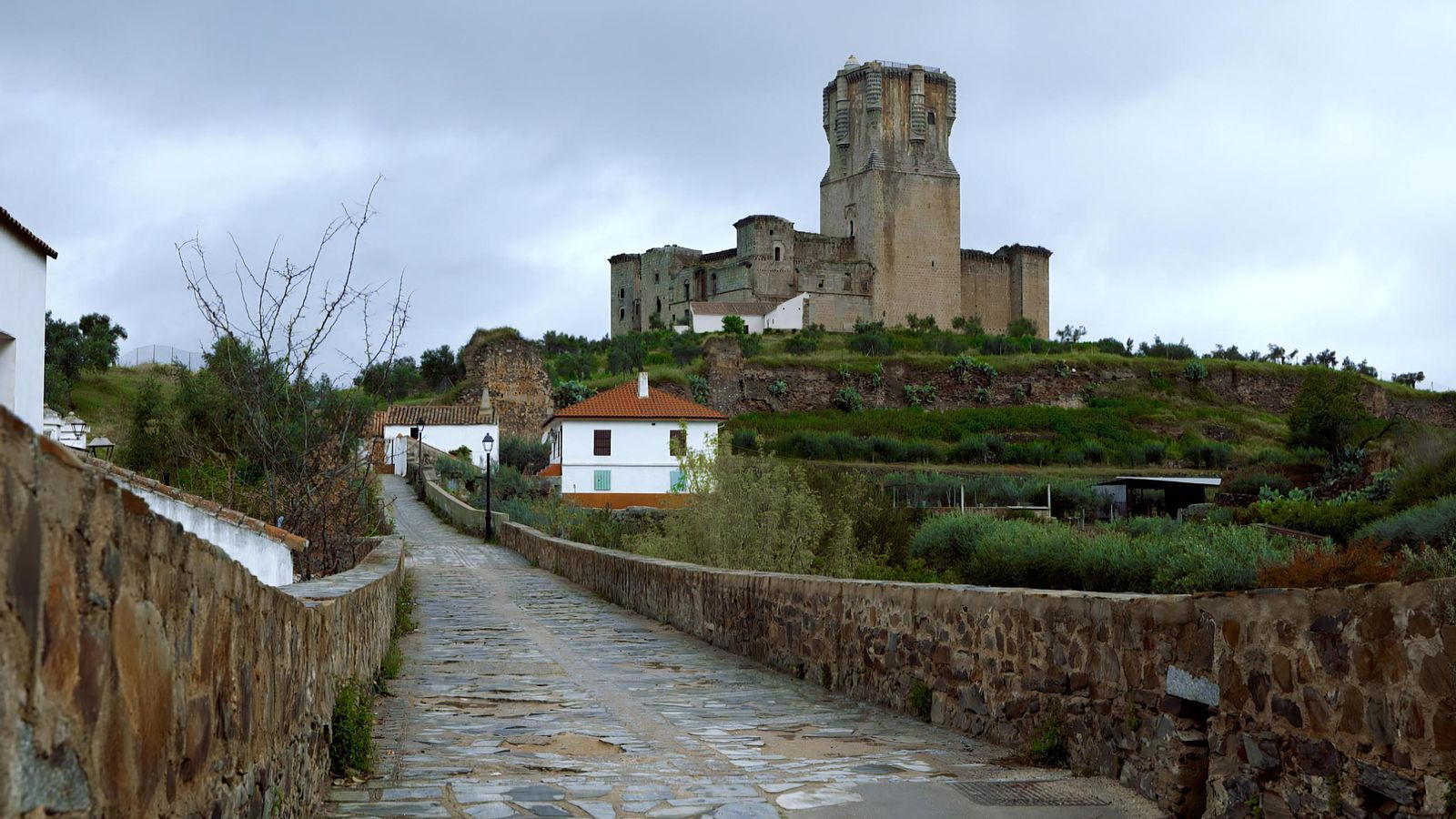 Panorámica del Castillo de Belalcázar Panorámica del Castillo de Belalcázar