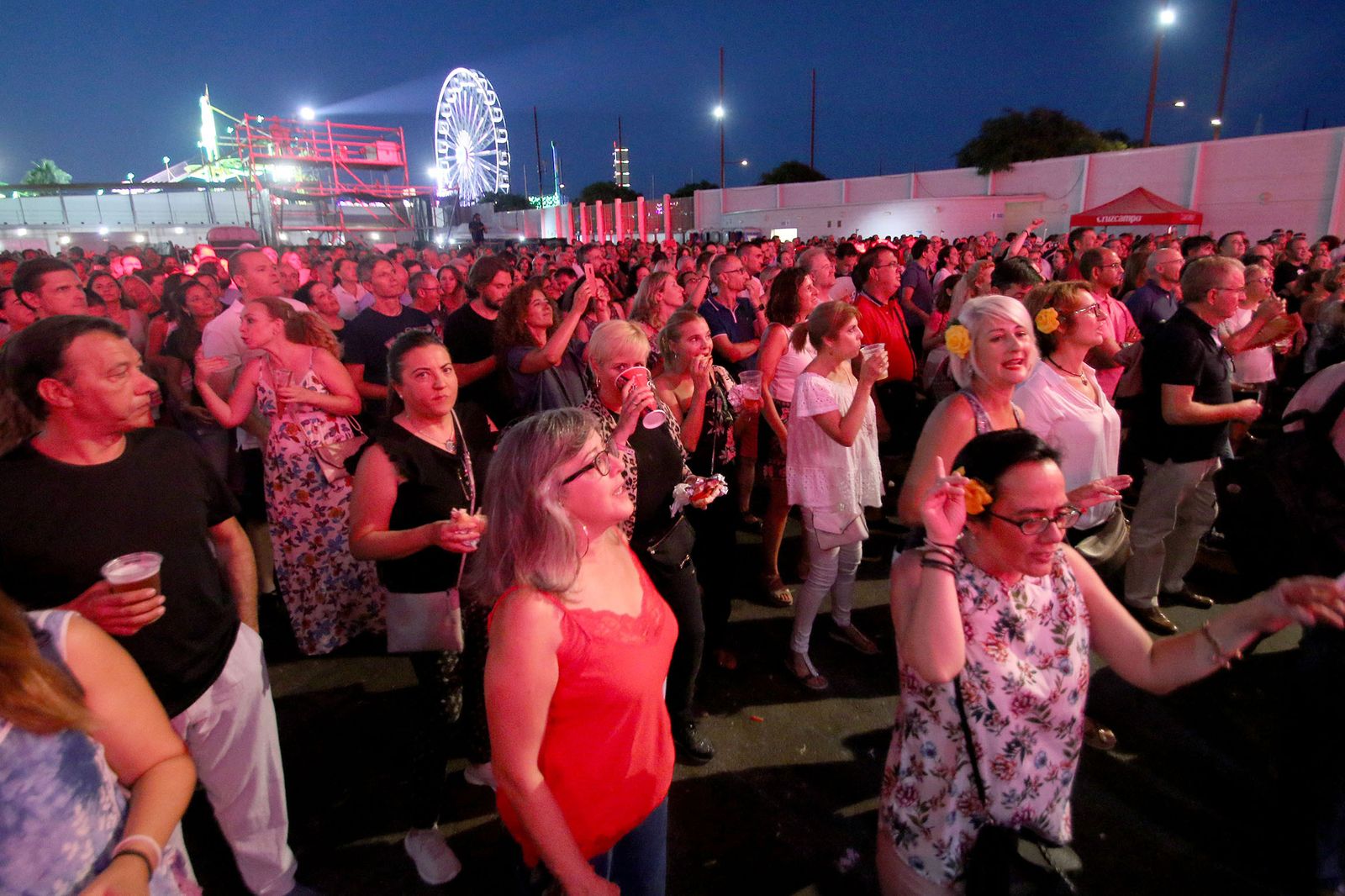 Fotogalería de la gira de Yo Fui a EGB. Feria de Almería 2019