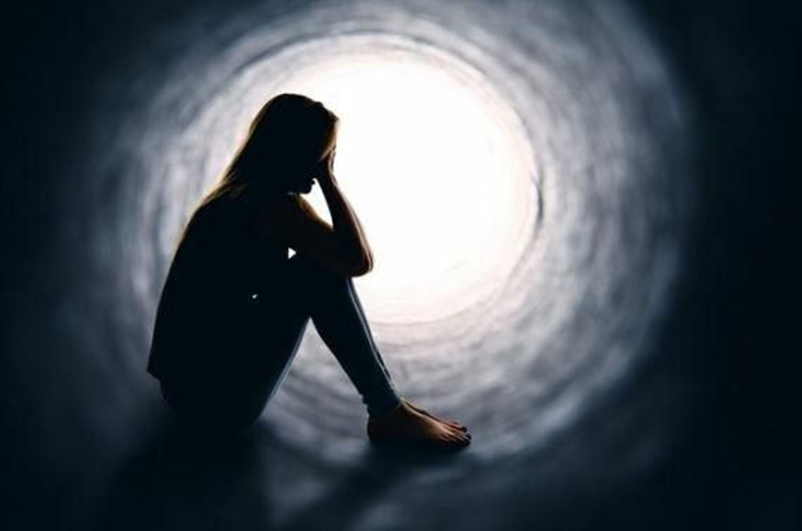 La depresión es como un túnel.