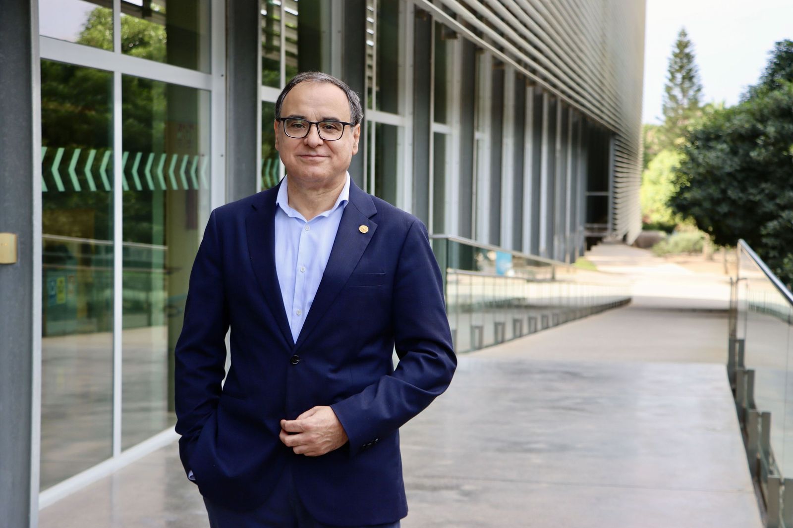 José Joaquín Céspedes, rector de la Universidad de Almería