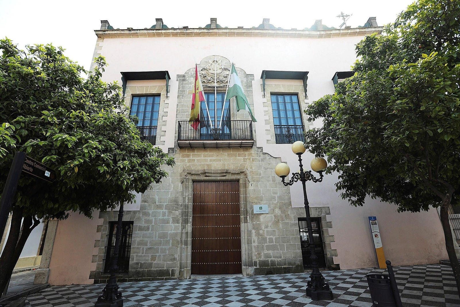 Una imagen de la fachada del Centro Andaluz de Documentación del Flamenco.