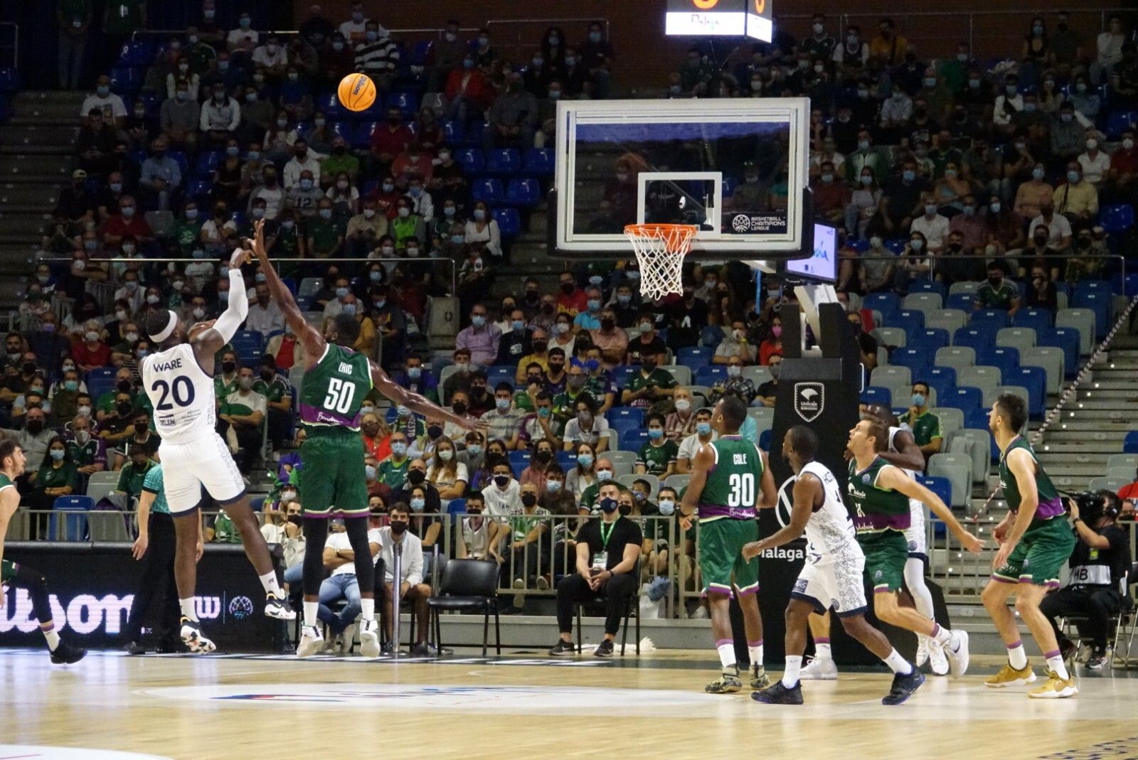 Las fotos del Unicaja-Dijon