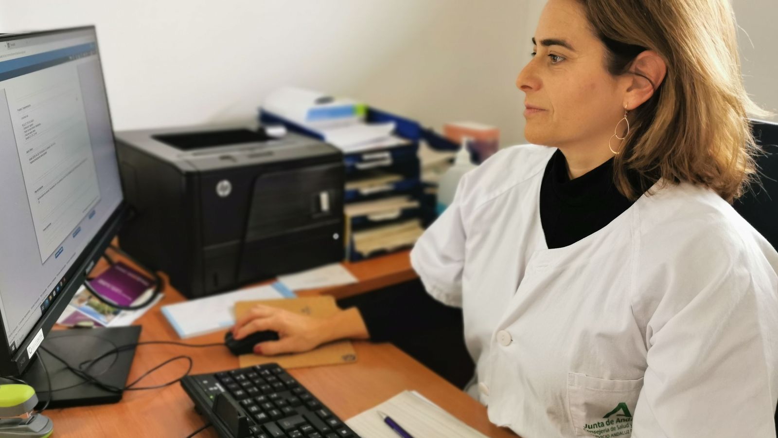 La oncóloga especializada en tumores cutáneos, María Rodríguez de la Borbolla.