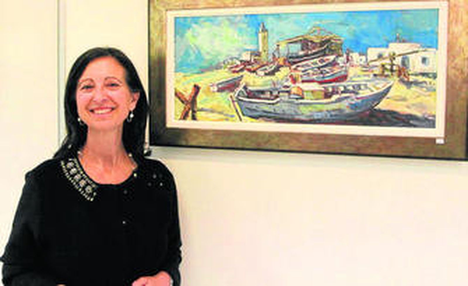 Rosa Rodríguez vuelve a mostrar su creatividad artística llena de lugares y escenas almerienses.