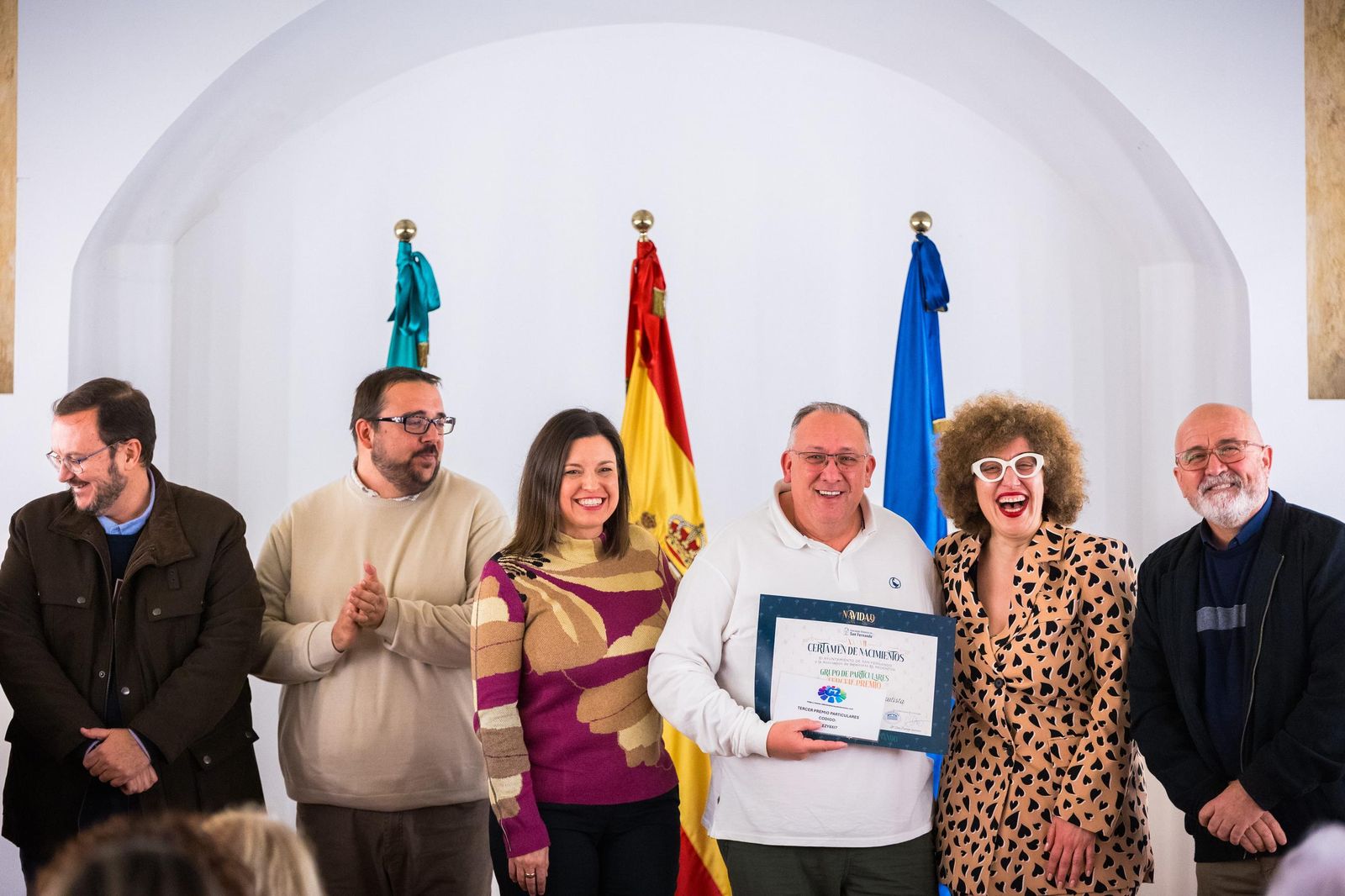 Las imágenes del acto de entrega de premios del Certamen de Nacimientos en San Fernando