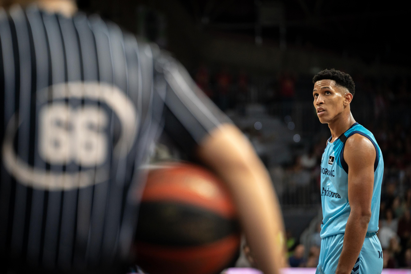 Tyson Pérez, con Andorra esta temporada Tyson Pérez, con Andorra esta temporada