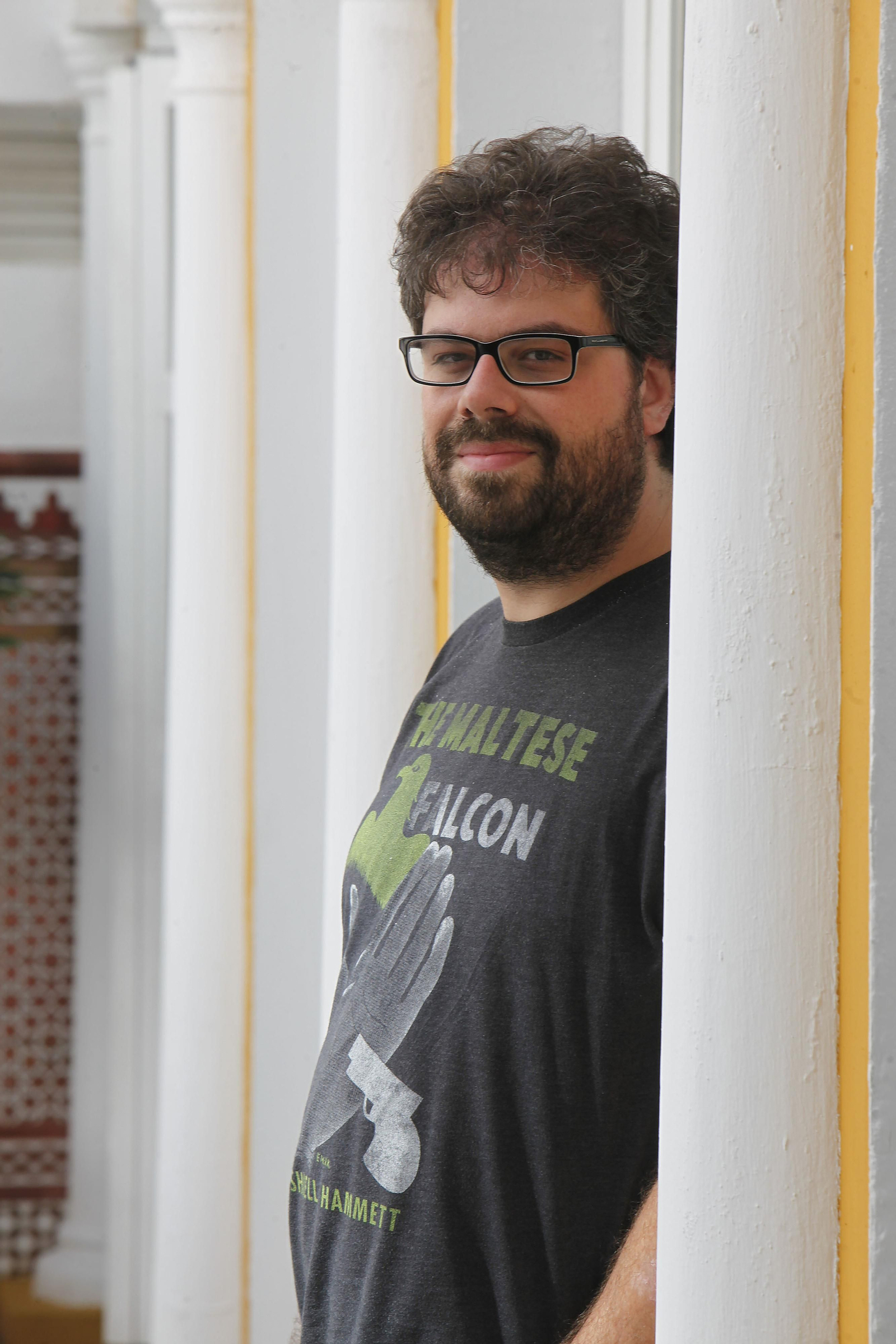 El escritor y periodista Sergio del Molino, durante una visita a Sevilla. El escritor y periodista Sergio del Molino, durante una visita a Sevilla.