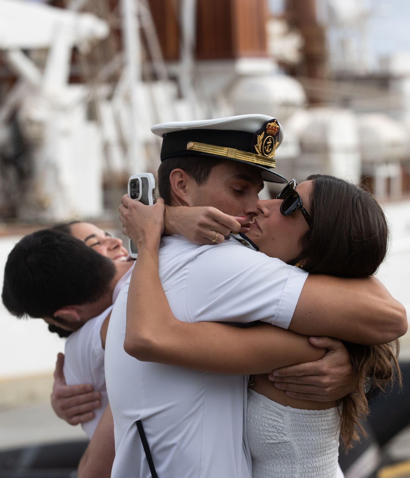 Armada: Las imágenes del 'Juan Sebastián de Elcano' en Santo Domingo