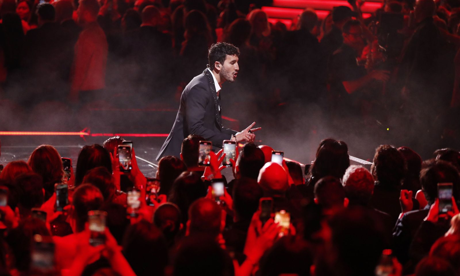 La alfombra roja de los Grammy latinos