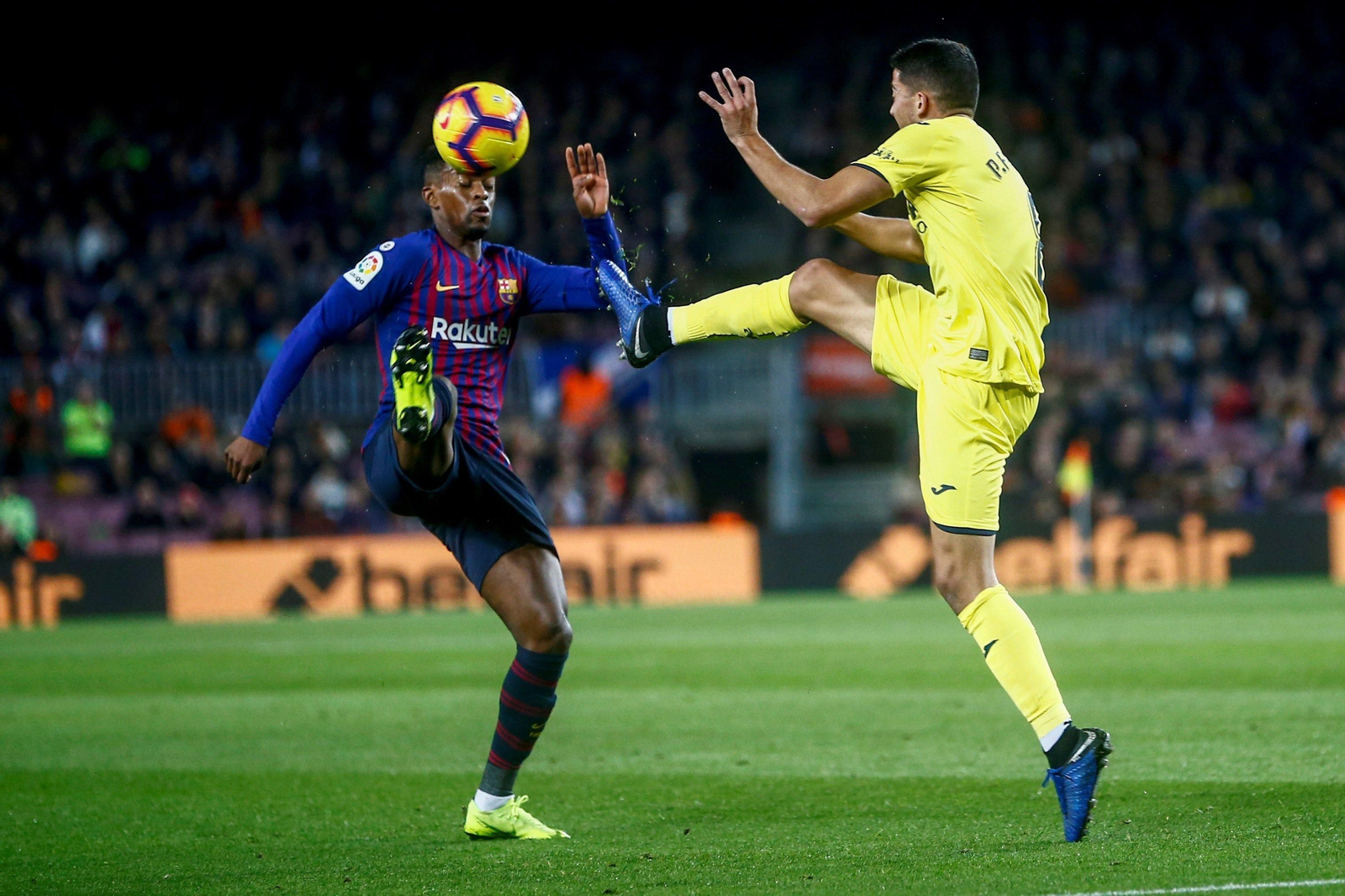 Las imágenes del Barcelona-Villarreal