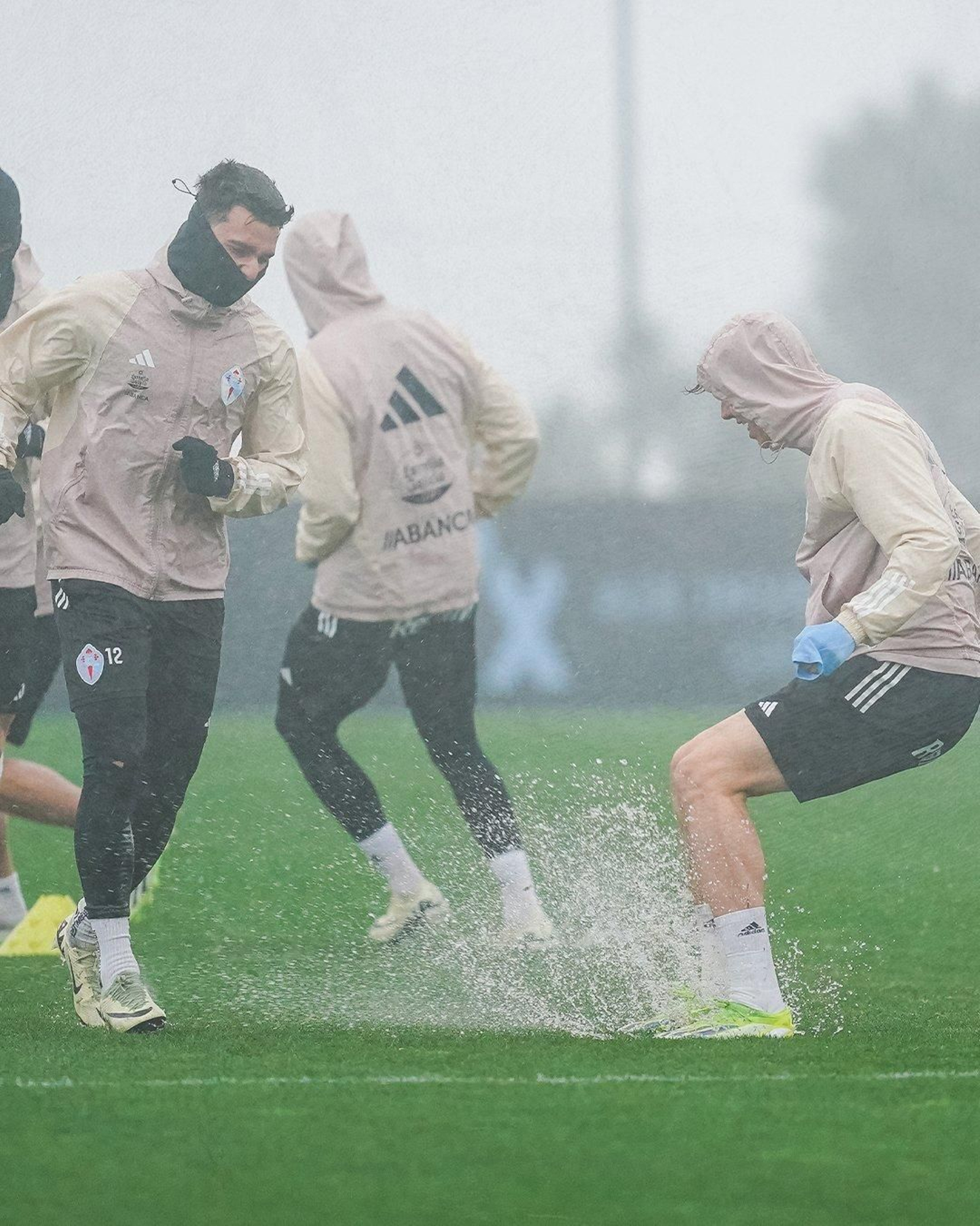 Una sesión del Celta.