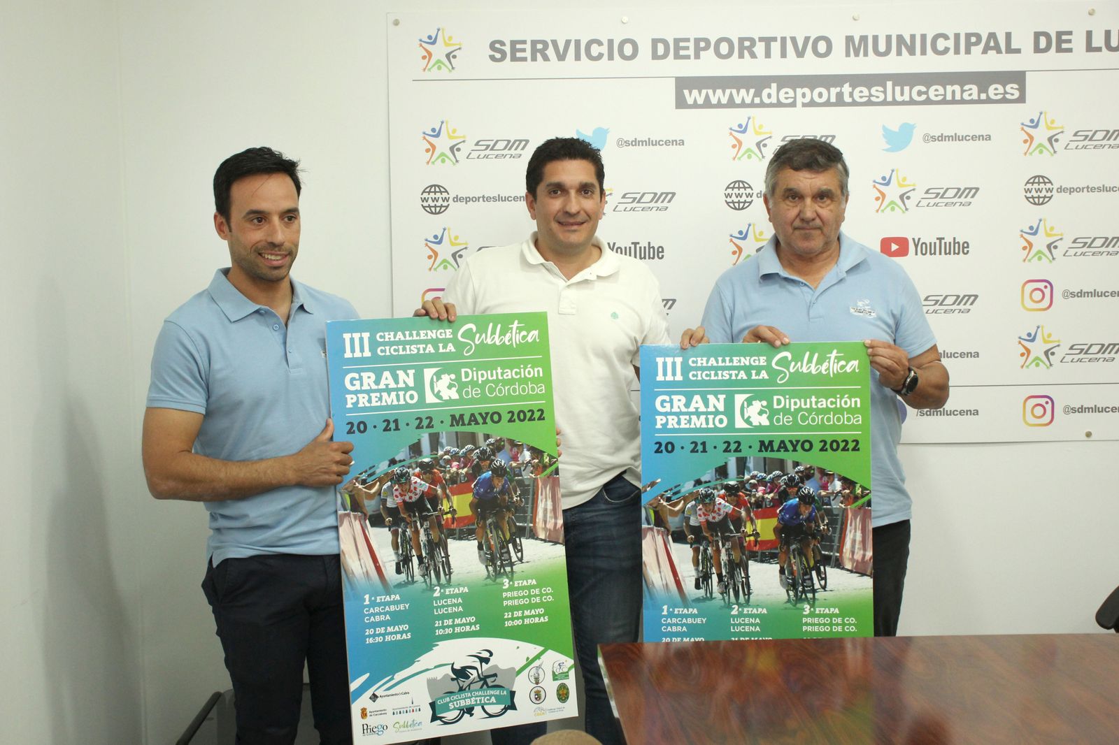 Un momento de la presentación de la III Challenge Ciclista Subbética.