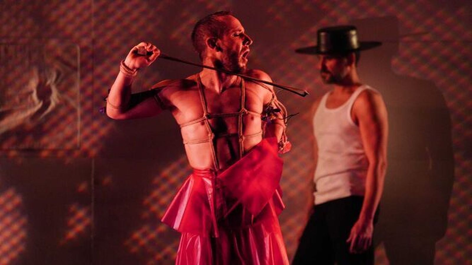 Manuel Liñán durante su actuación en Jerez