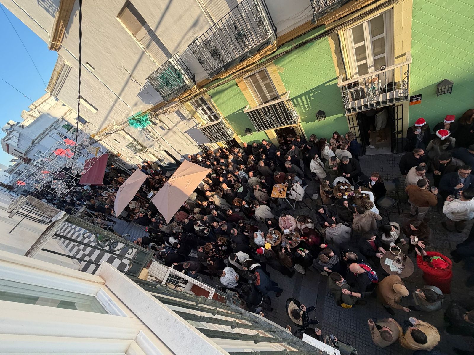 Imagen de una reciente jornada navideña en esta zona.