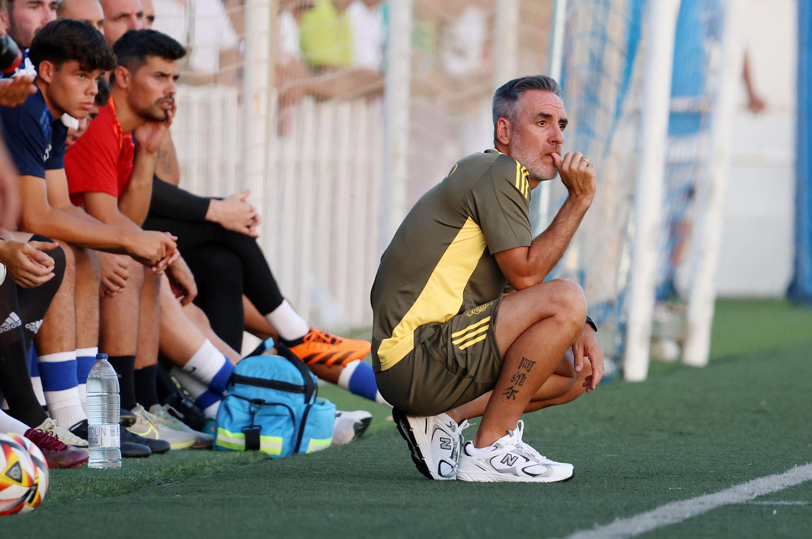 Imágenes del CD Rociana-Recreativo de Huelva en el I Memorial 'Fuente Clara Cabrera Mateos'