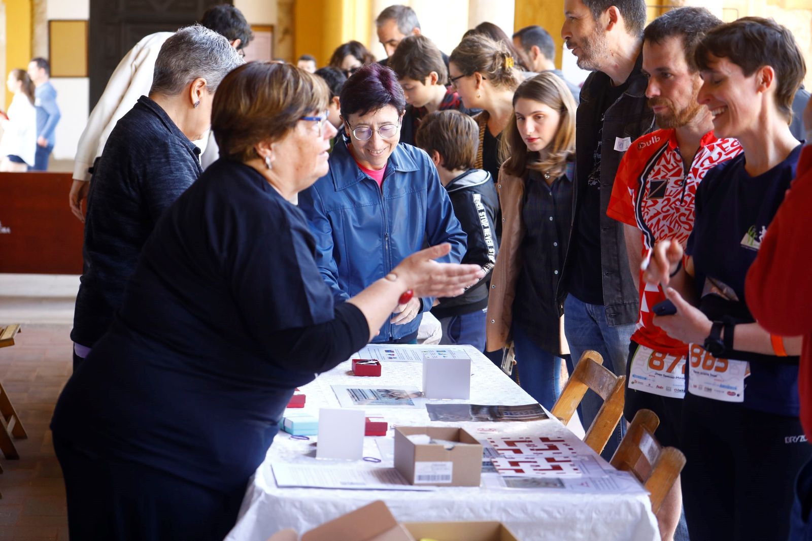 Las jornadas de la Sociedad Andaluza de Educación Matemática Thales en la Mezquita de Córdoba, en fotos