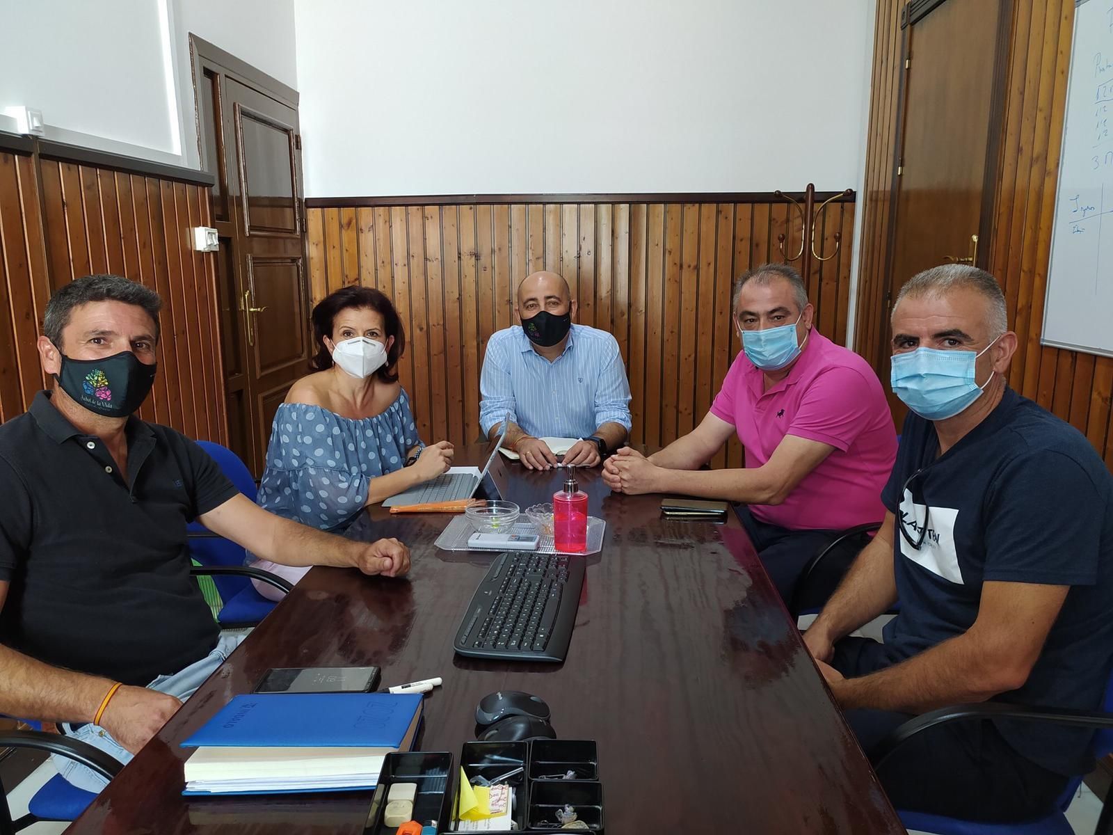 Reunión de Asaja en el Ayuntamiento de Huércal-Overa.