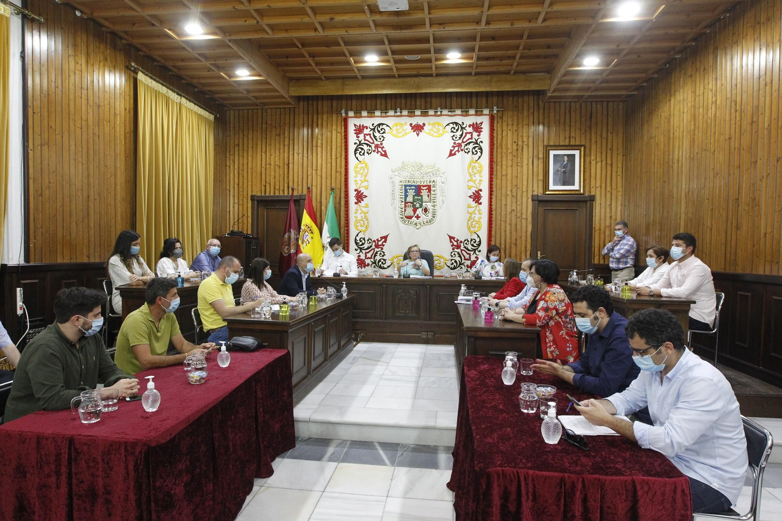 Fotogalería moción de censura Ayuntamiento de Huércal Overa