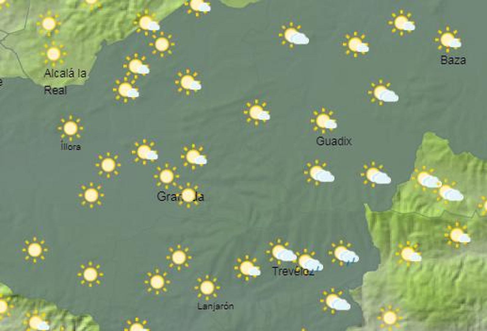 Tiempo en Granada | Un fin de semana de campo y playa