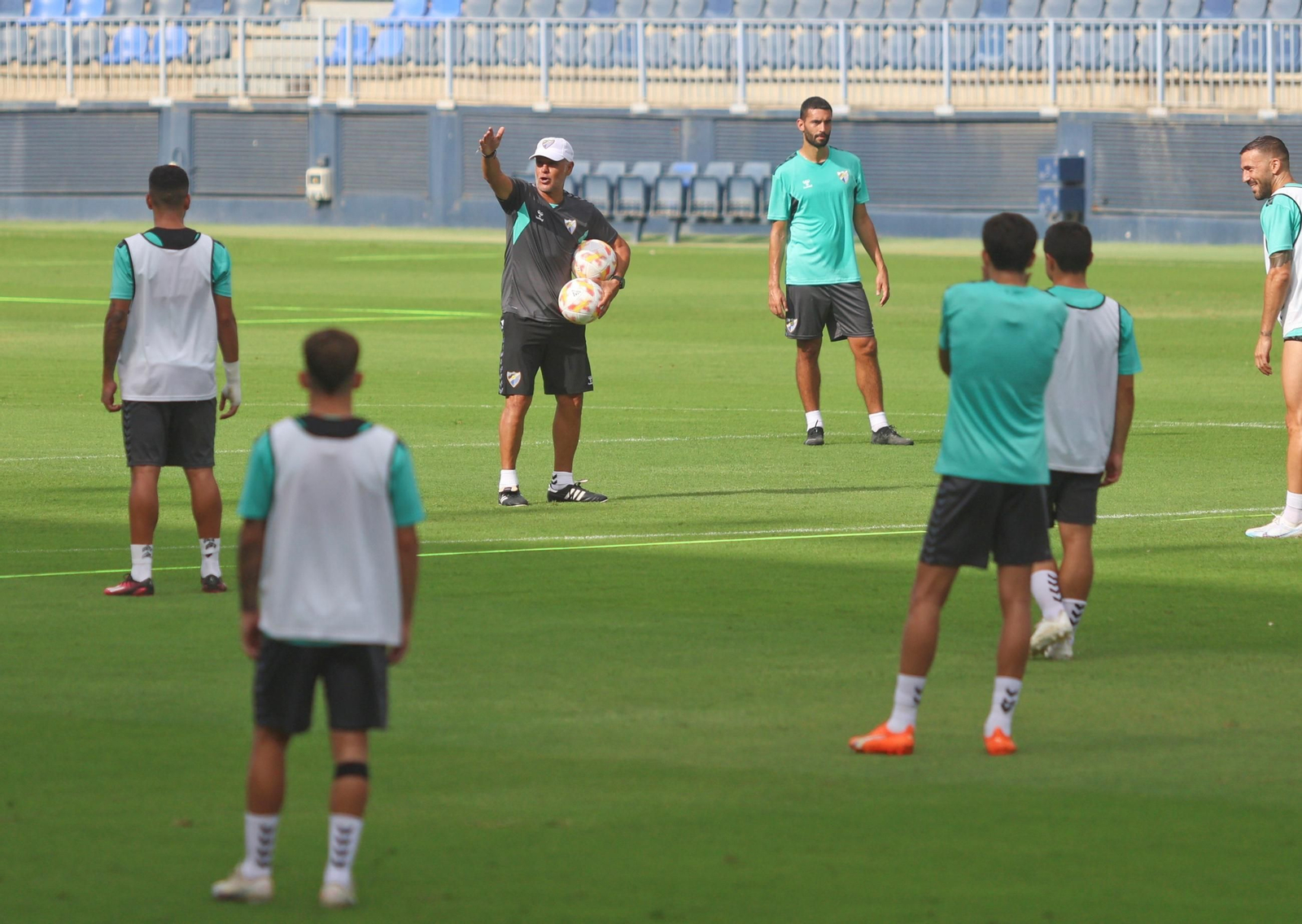 El paso de Sergio Pellicer por el Málaga CF, en fotos