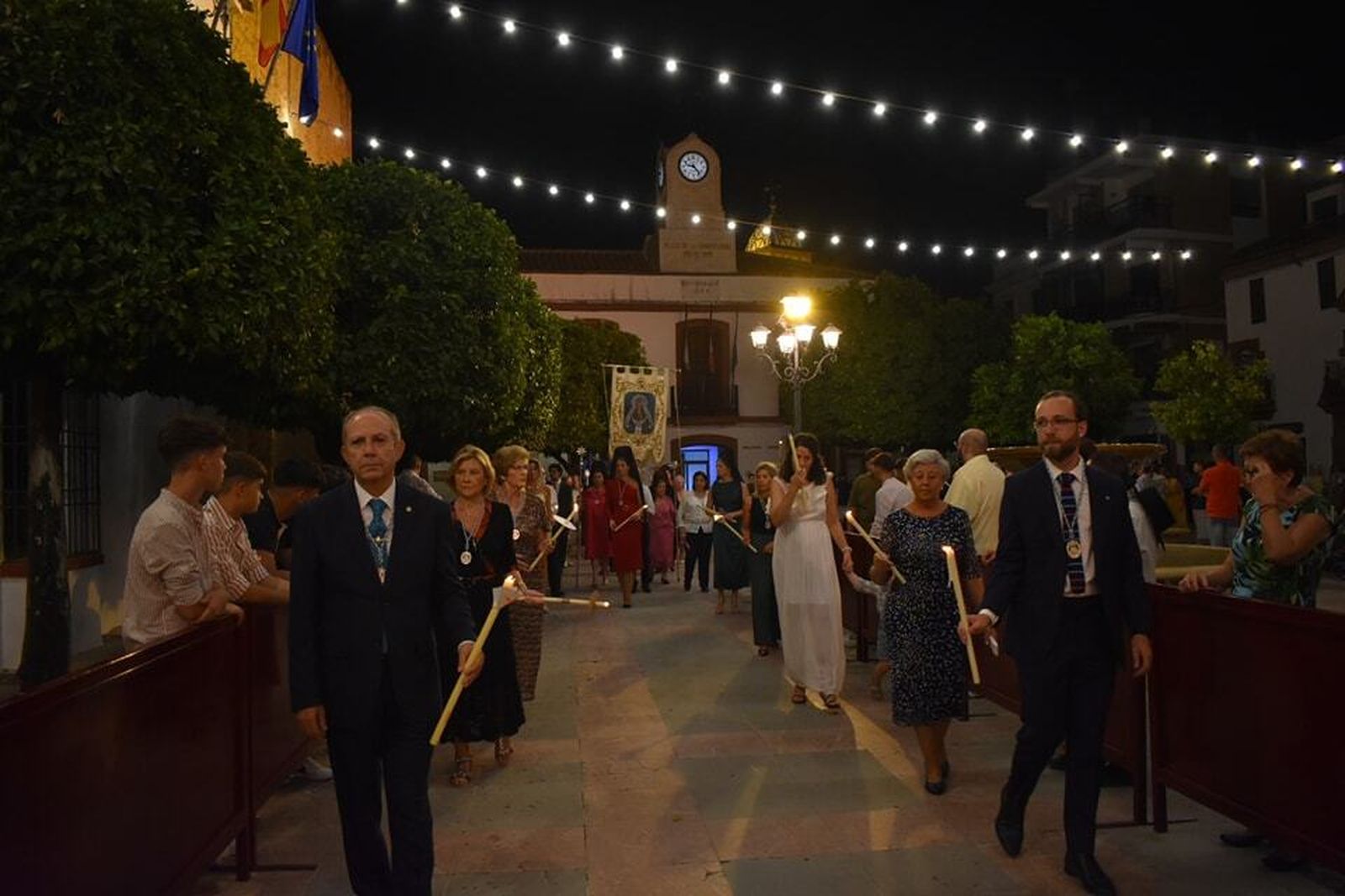 La procesión de la Virgen de la Estrella en Villa del Río, en imágenes