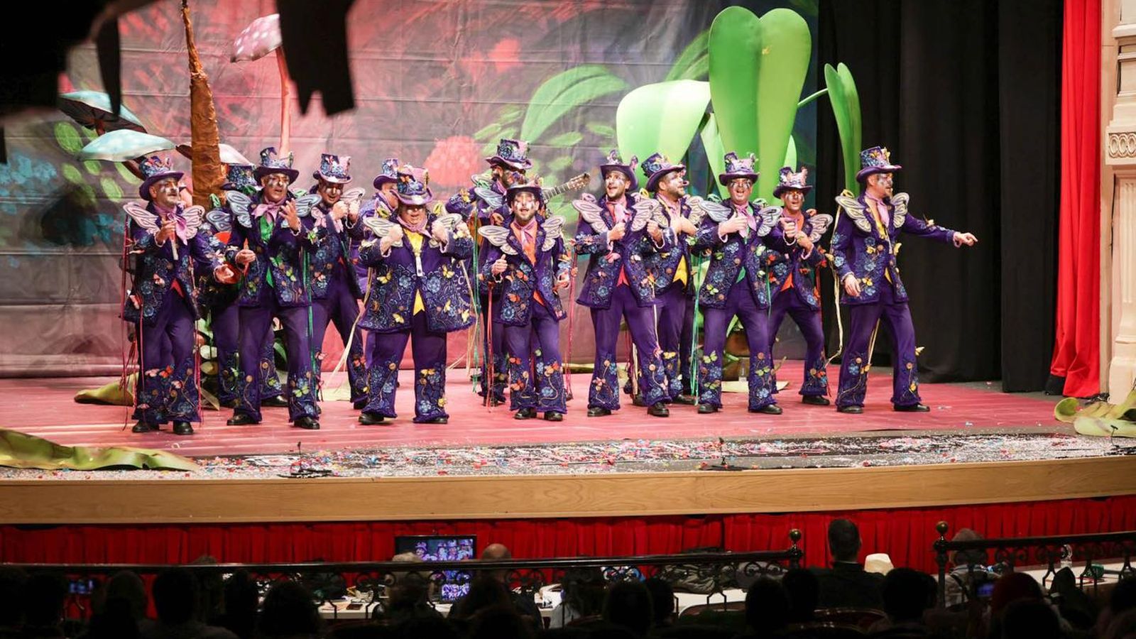 Comparsa 'Los Mariposas'