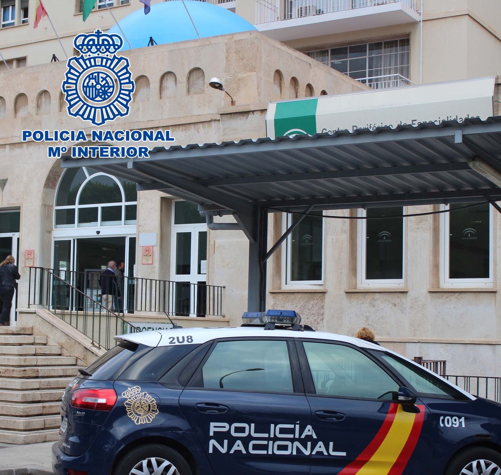 La Policía Nacional detiene en Almería a dos menores responsables de un apuñalamiento a un indigente