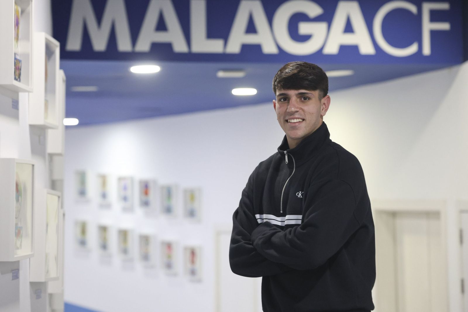 La entrevista a Izan Merino, en fotos